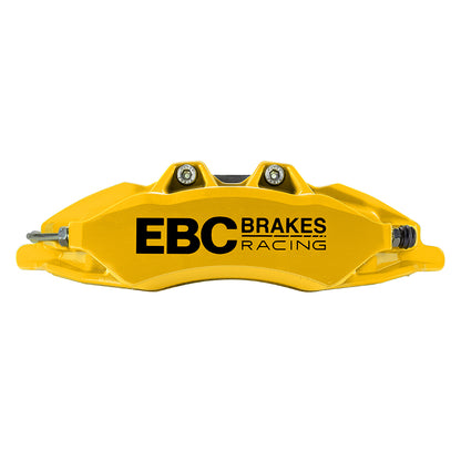 EBC Racing 2023+ Nissan 400Z Yellow Apollo-6 Calipers 355mm Rotors Front Big Brake Kit | BBK044YEL-1