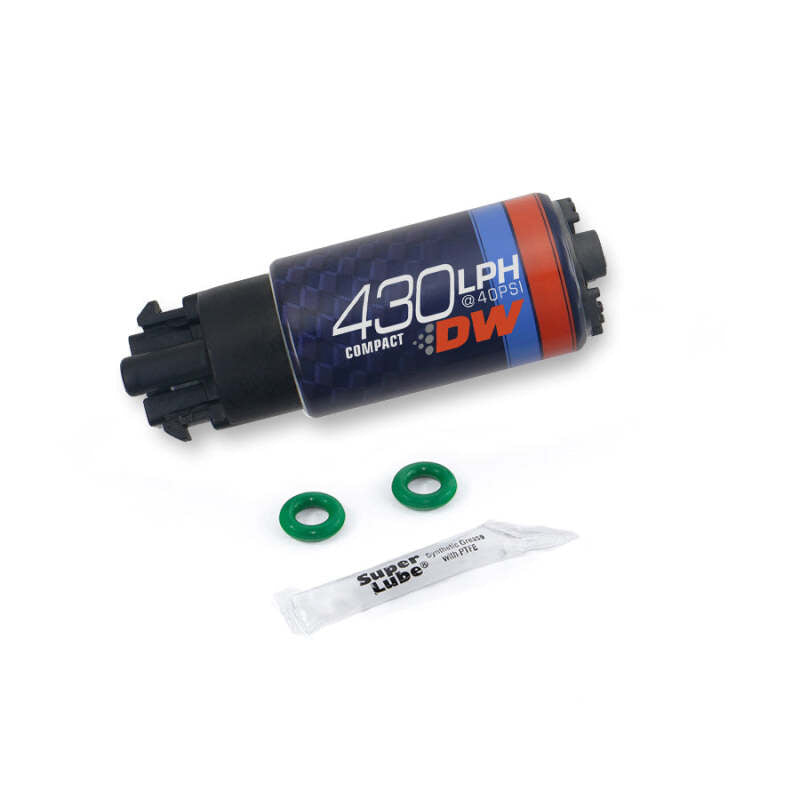 DeatschWerks [09-15 GT-R] DW430C 430 LPH Compact Fuel Pump - Black