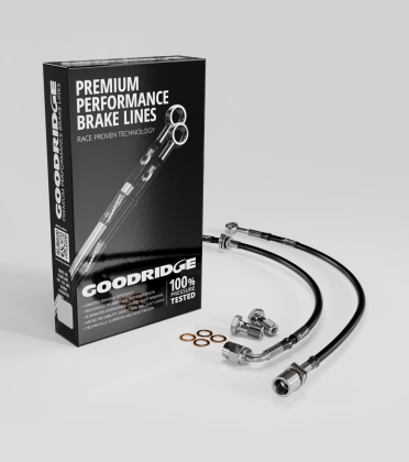 Goodridge [06-22 Lexus IS350/ISF/RCF/RC] Turbo Stainless Steel Front Brake Lines