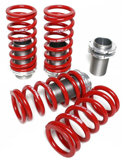 Skunk2 Racing [88-00 Civic, CRX, del Sol] Adjustable Sleeve Coilover Kit - Black