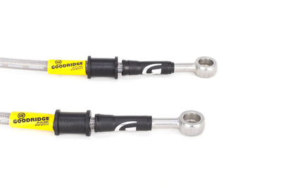 Goodridge [17-18 Civic Si] G-Stop Stainless Steel Brake Line Kit - Silver