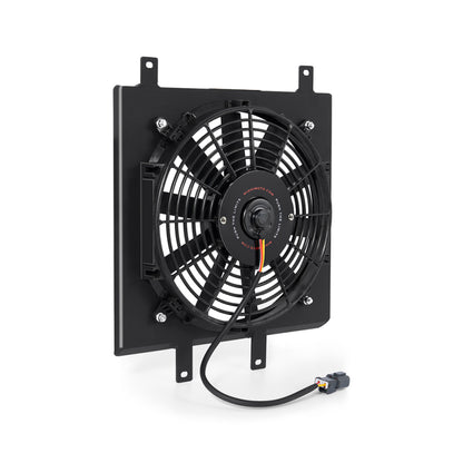 Mishimoto [92-00 Civic] Aluminum Fan Shroud Kit - Black, Part Number MISMMFS-CIV-92BK