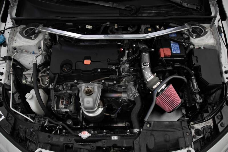 K&N [22-26 Civic] Typhoon Cold Air Intake System - Silver Aluminum, 69-1510TC