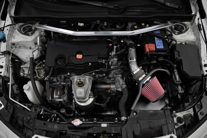 K&N [22-26 Civic] Typhoon Cold Air Intake System - Silver Aluminum, 69-1510TC