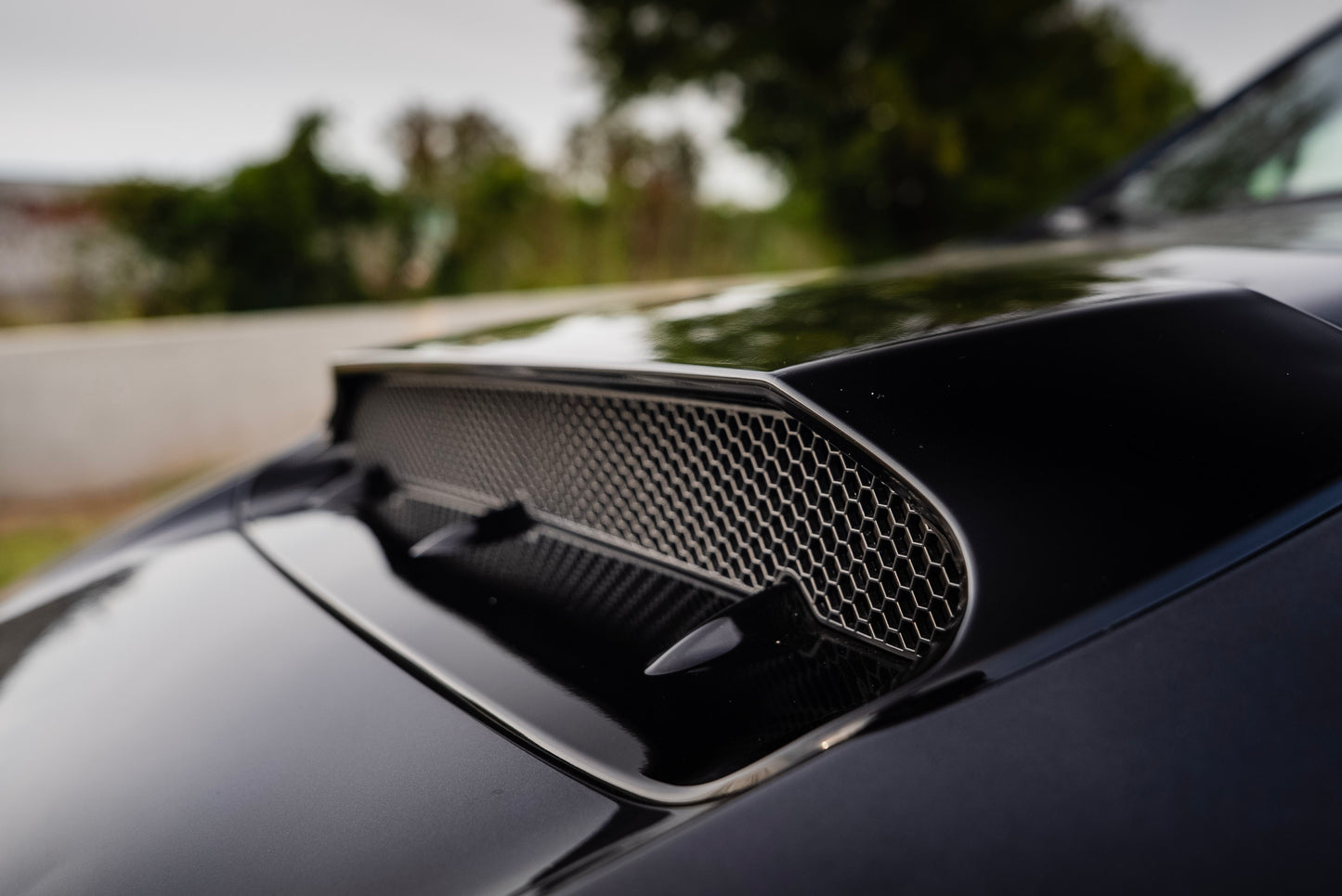 JDMuscle [15-21 WRX/STI] Hood Scoop V2 - Gloss Black / Paint Matched