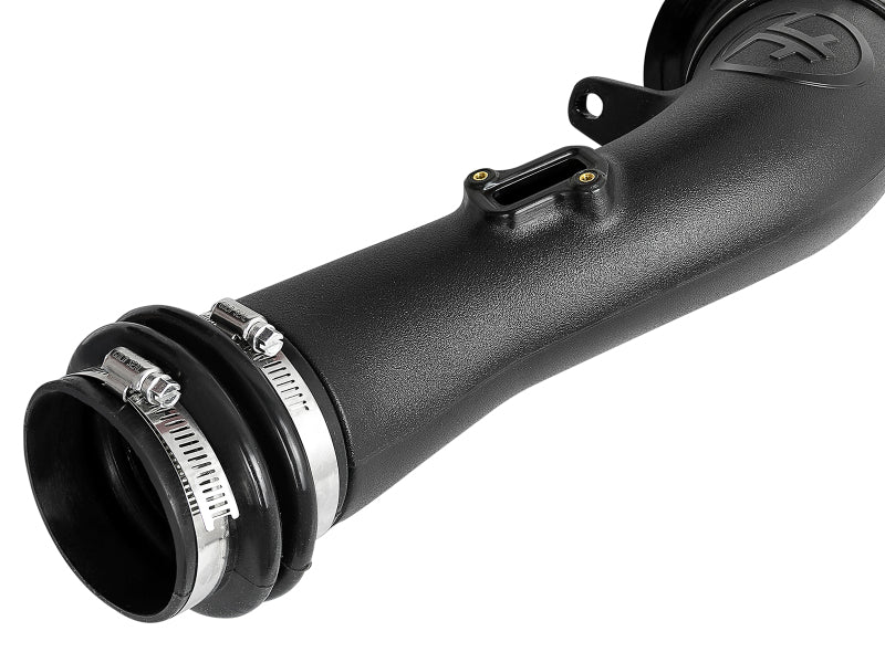 aFe Takeda Stage-2 Cold Air Intake System for [15-18 WRX] - Wrinkle-Black Tube, Red Scoop