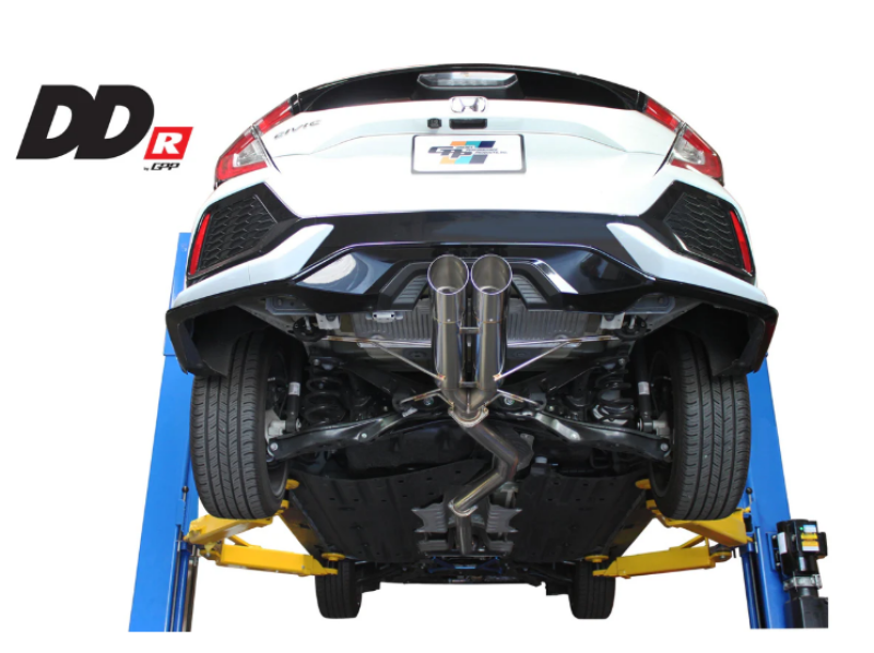 GReddy [17-] Civic Sport 5DR/Type R DD-R Non-Resonated Exhaust - Stainless Steel