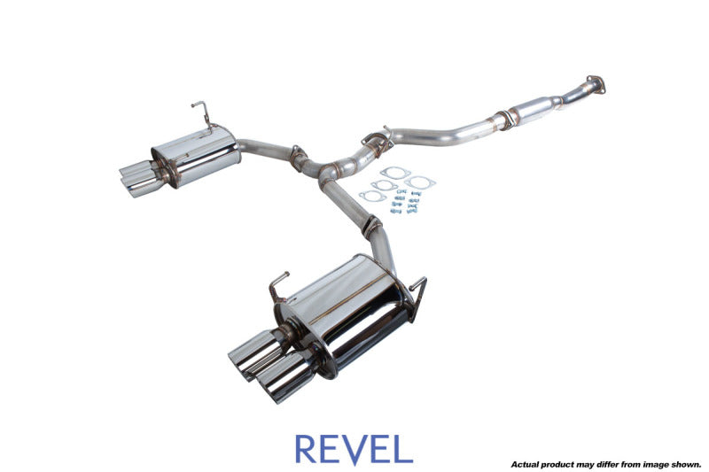 Revel [15-17 Impreza WRX/STI] Medallion Touring-S Cat-Back Exhaust - Dual Muffler, Quad Tip