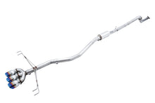 AWE Tuning [17-21 Civic Type R] Track Edition Exhaust with Front Pipe - Triple Vapor Blue Tips, AWE3020-59004