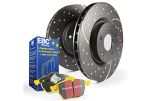 EBC [17-20 Civic Type R (FK8)] S5 Yellowstuff Rear Pad and GD Sport Rotor Kit - Geomet Finish