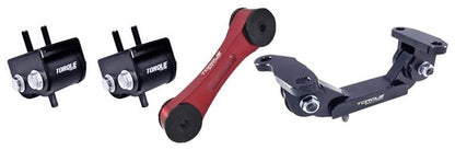 Torque Solution [02-14 WRX] [04+ STI] Engine and Transmission Pitch Mount - Red