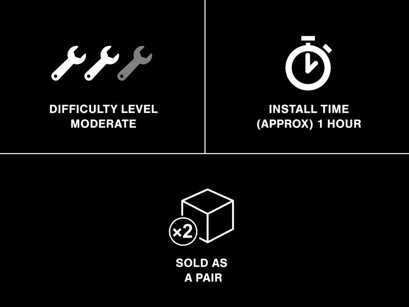 Raxiom 05-09 Ford Mustang Halogen 2010 Style LED Halo Headlights-Blk Hsng| Clear Lens/Excludes GT500