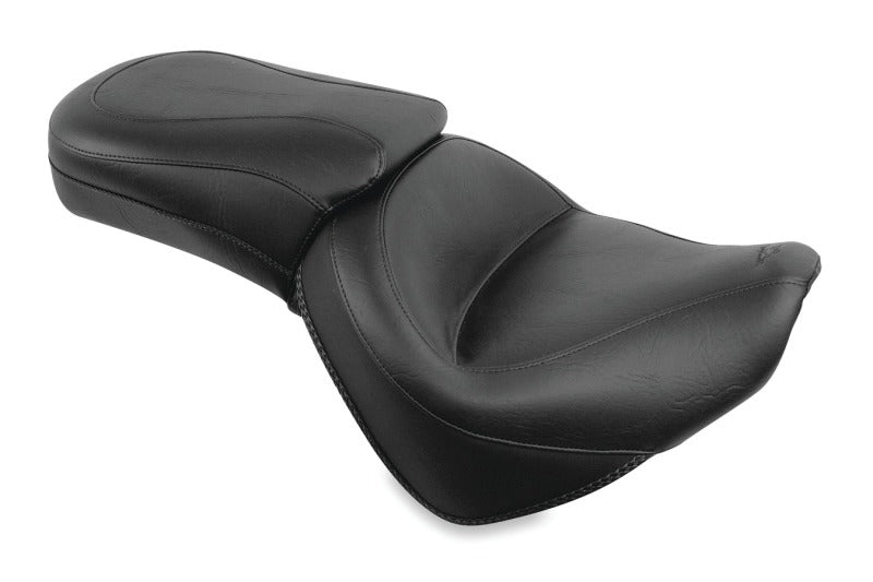 Mustang 10-13 Honda VT1300C Sabre,10-16 Stateline, 10-15 Interstate 1PC Seat - Black