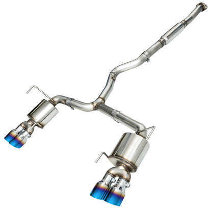 AWE Tuning [15-21 WRX] Touring Edition Exhaust - Vapor Blue Quad Tips, Part AWE3015-49106