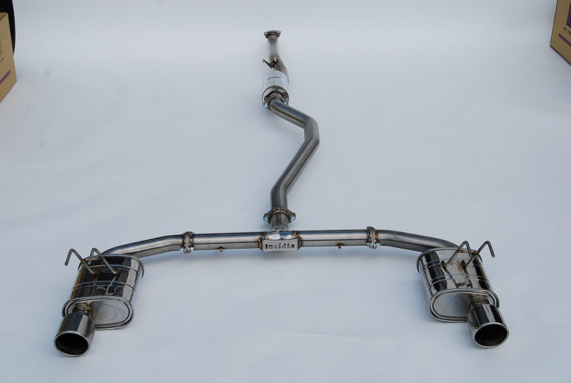 Invidia [22+ Civic Si] Q300 Cat-Back Exhaust - Rolled Stainless Steel Tips