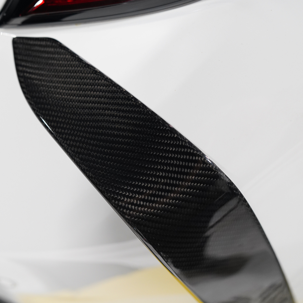 JDMuscle [23-26 GR Corolla] Carbon Fiber Rear Bumper Canards/Garnishes
