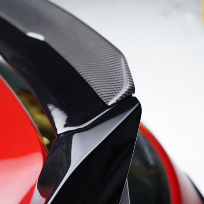 JDMuscle [23+ GR Corolla/Corolla Hatch] Carbon Fiber / Painted Gurney Flap (Spoiler Extension)