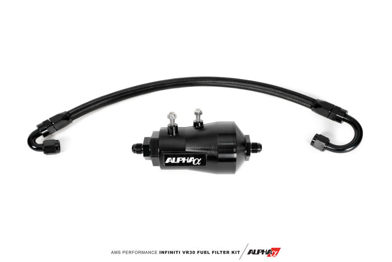 AMS Performance [16-19 Q50 / 17-19 Q60] Red Alpha Fuel Filter Kit - For AMS Flex Fuel Kit