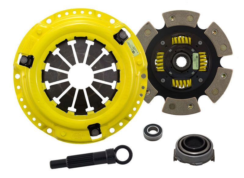 ACT [92-95, 05 Civic; 93-95 del Sol] XT/Race Sprung 6-Pad Clutch Kit - HC5-XTG6