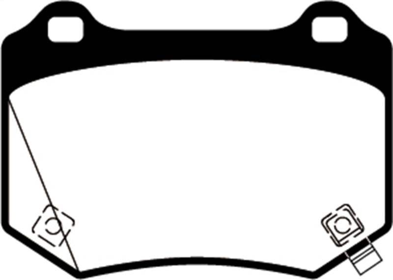 EBC [18-21 WRX STI] Bluestuff NDX Rear Brake Pads - DP52361NDX