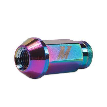 Mishimoto Aluminum Locking Lug Nuts M12x1.25 20pc Set Neo Chrome | MMLG-125-20LNC