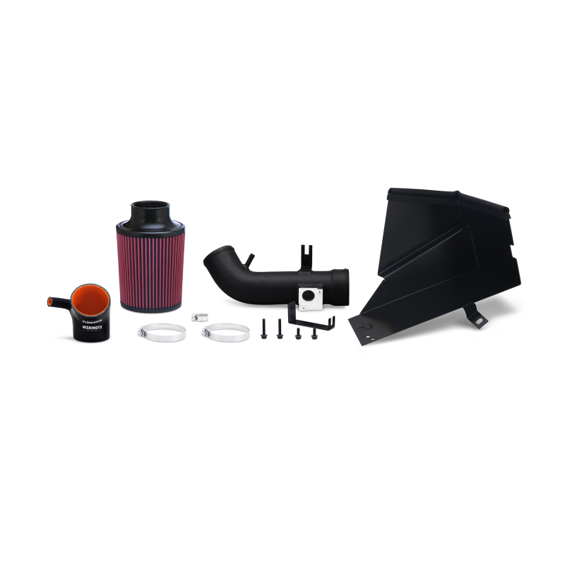Mishimoto [06-11 Civic Si] Performance Air Intake with Heat Shield - Wrinkle Black, MMAI-CIV-06SIHWBK