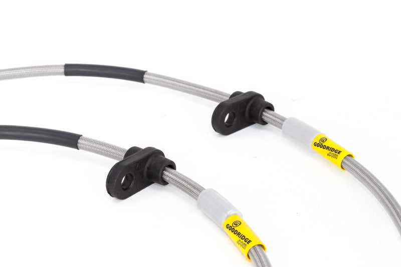 Goodridge [96-00 Civic] G-Stop Stainless Steel Brake Line Kit - Silver