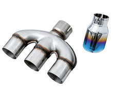 AWE Tuning [17-20 Civic Si] Dual-to-Triple Tip Conversion Kit - Vapor Blue