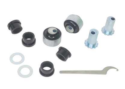 Whiteline [00-10 Civic] [02-06 RSX] Front Lower Control Arm Inner Bushing Kit - Black