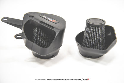 AMS Performance [16-19 Q50 / 17-19 Q60] Alpha Cold Air Intake Kit - Black