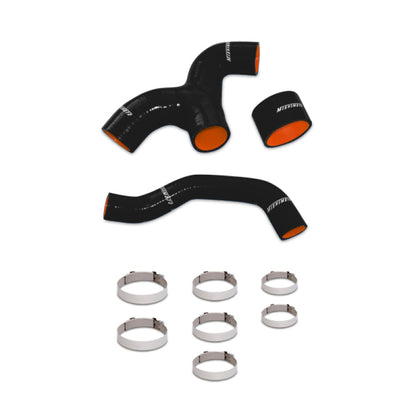 Mishimoto [02-05 WRX] Silicone Intercooler Hose Kit - Black, MMHOSE-SUB-INTBK