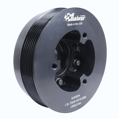 Fluidampr [11-15 GT-R] VR38DETT Harmonic Balancer - Black Zinc Steel, Part FDR570901