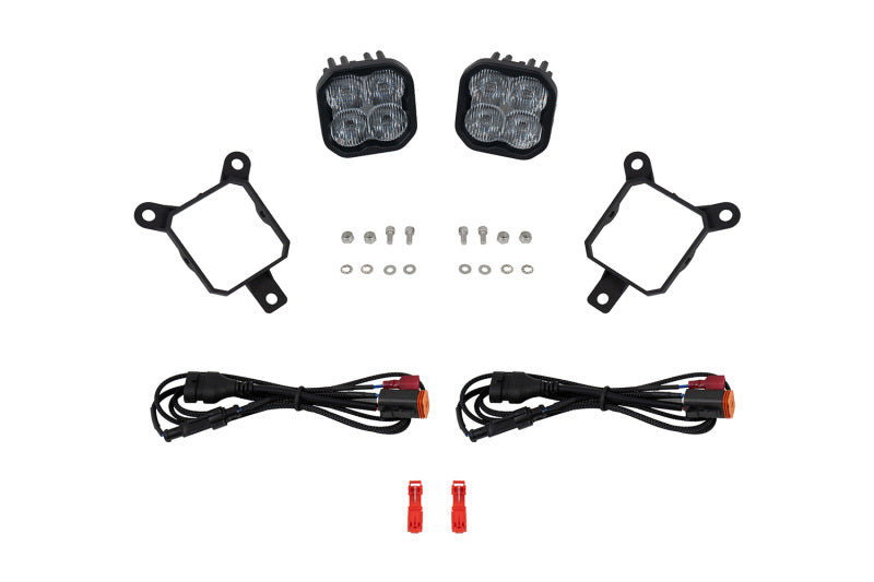 Diode Dynamics 17-25 Subaru BRZ/WRX/Ascent SS3 LED Foxbeam Fog Light Kit - Dual-Color White/Yellow