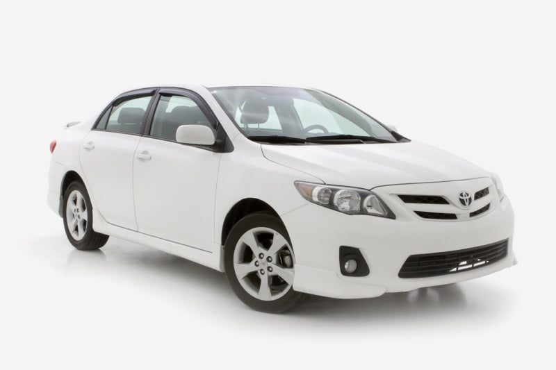 AVS [09-13 Corolla] Ventvisor In-Channel Window Deflectors 4-Piece - Smoke