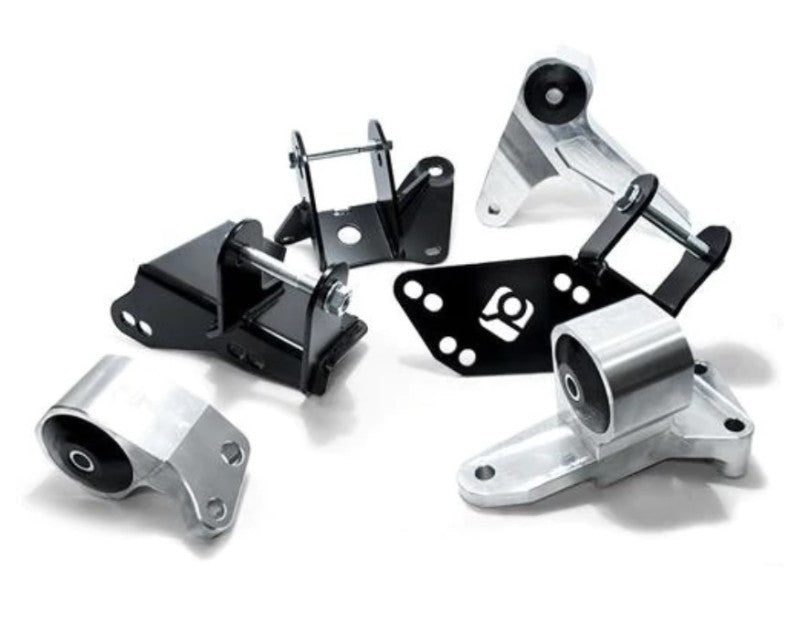 Innovative Mounts [96-00 Civic] K-Series Aluminum Mounts with 75A Bushings - Silver