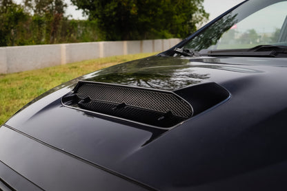JDMuscle [15-21 WRX/STI] Hood Scoop V2 - Gloss Black / Paint Matched