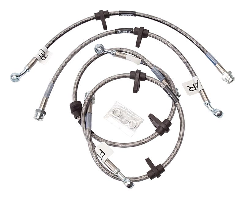 Russell Performance [92-95 Civic] Brake Line Kit - Stainless Steel Braided