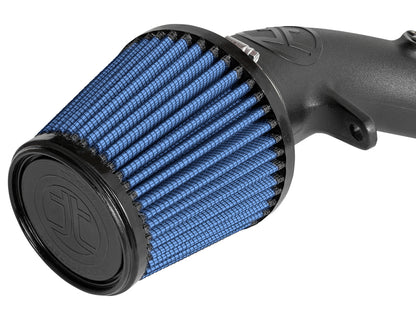 aFe Takeda Stage-2 PRO 5R Cold Air Intake System [15-18 WRX] - Red Scoop, Wrinkle-Black Tube