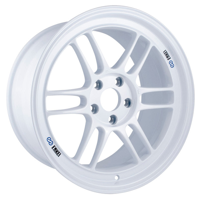 Enkei RPF1 18x9.5 5x114.3 38mm Offset 73mm Center Bore Vanquish White Wheel | 3798956538WP