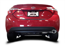 Borla [14-17 Corolla] S-Type Axle-Back Exhaust System, Single Oval Rolled Angle-Cut Tip - Polished Stainless Steel