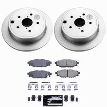 PowerStop [15-21 WRX] Rear Z23 Coated Brake Kit - Black