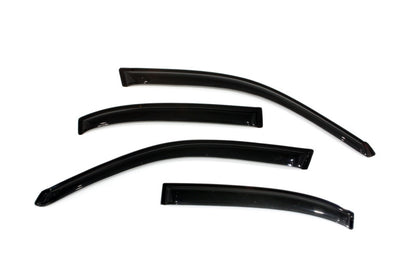 AVS [02-05 Civic] Ventvisor Outside-Mount Window Deflectors, 4-Piece - Smoke