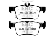 EBC [16-17 Civic] Yellowstuff Rear Brake Pads - Street and Track Compound