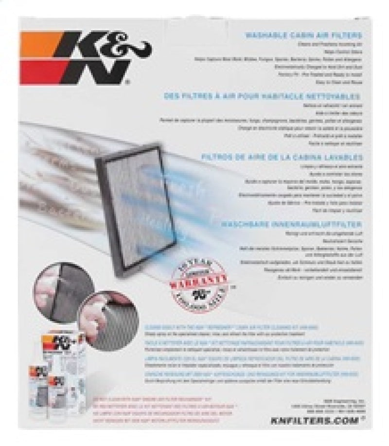 K&N VF2022 Cabin Air Filter [02-06 CR-V] - Black