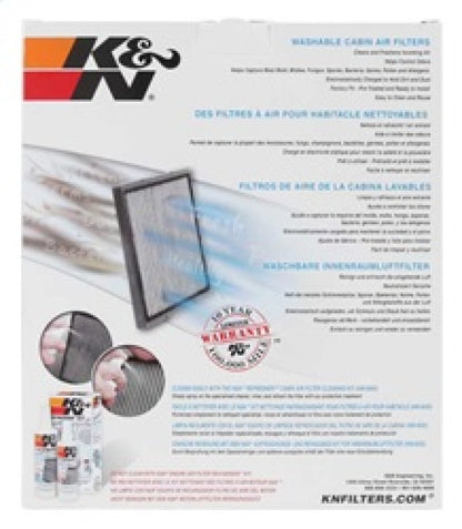 K&N VF2022 Cabin Air Filter [02-06 CR-V] - Black