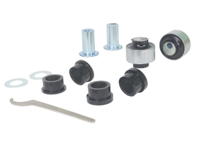 Whiteline [00-10 Civic] [02-06 RSX] Front Lower Control Arm Inner Bushing Kit - Black