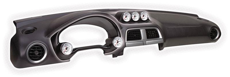 AutoMeter [02-07 Impreza WRX/STI] Triple Dash Gauge Pod - Paint to Match