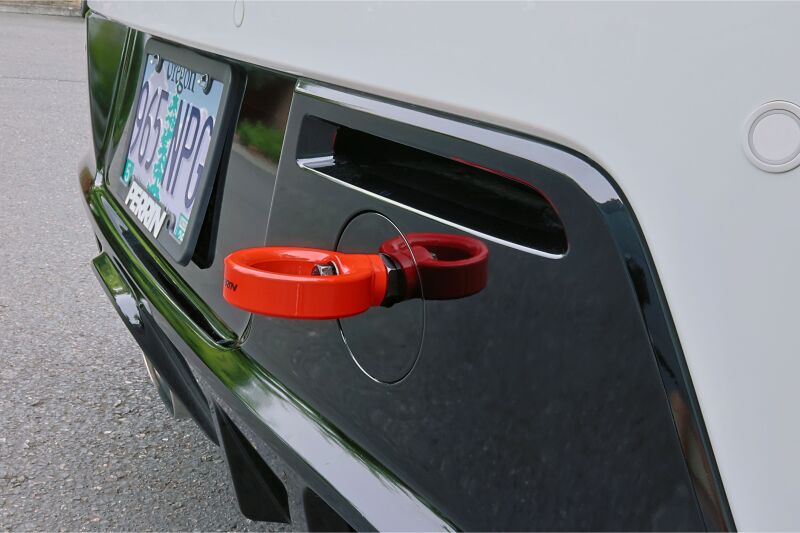 Perrin Performance [23-26 GR Corolla] Rear Tow Hook - Red