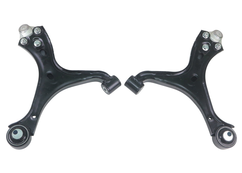 Whiteline [12-15 Civic] Front Lower Control Arm Assembly - Black