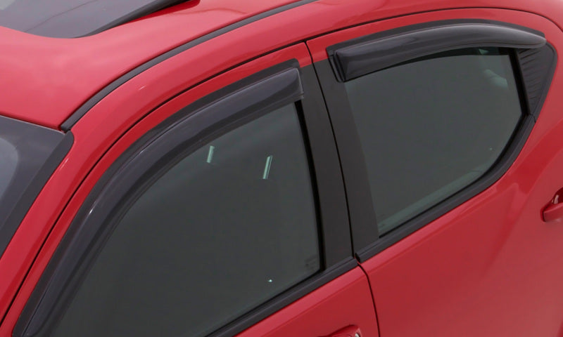 AVS [16-17 Civic] Ventvisor Outside-Mount Window Deflectors, 4-Piece - Smoke